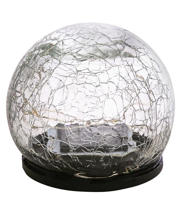 Dehner Solar-Bodenleuchte Crackle