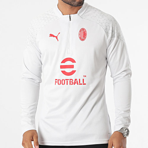 Tee Shirt Manches Longues AC Milan Training 772241 Gris