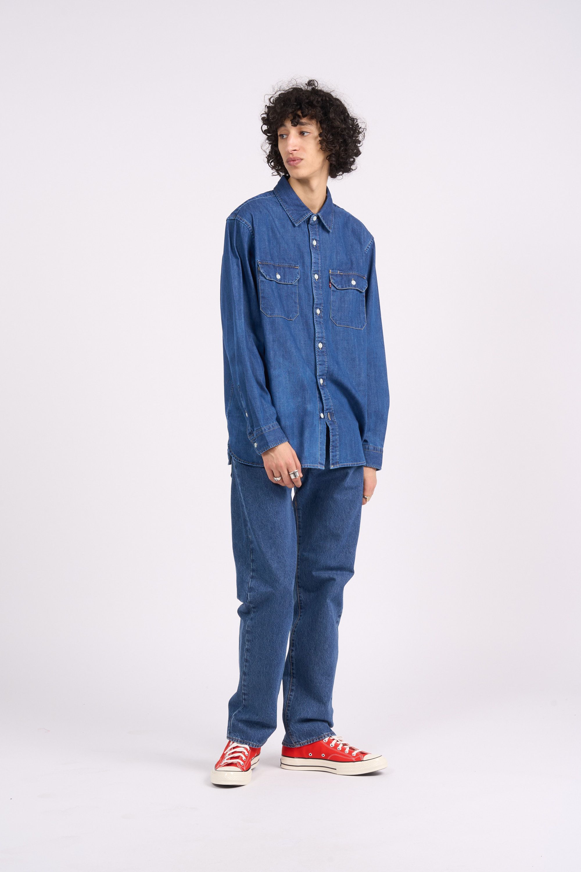 LEVI'S Surchemise JACKSON WORKER Bleu