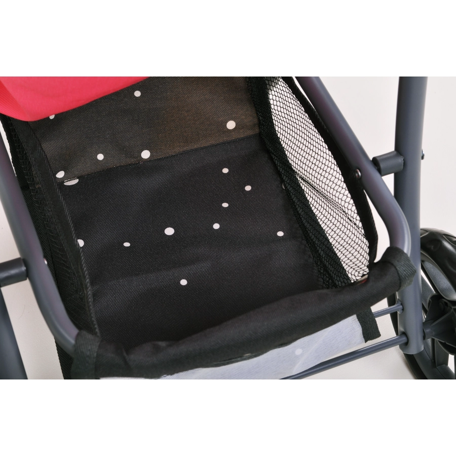 knorr toys® Puppenbuggy Liba NICI Theodor Carbon schwarz