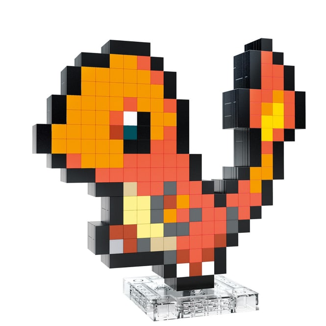 MEGA - Pokémon - Pixel Art - Glumanda