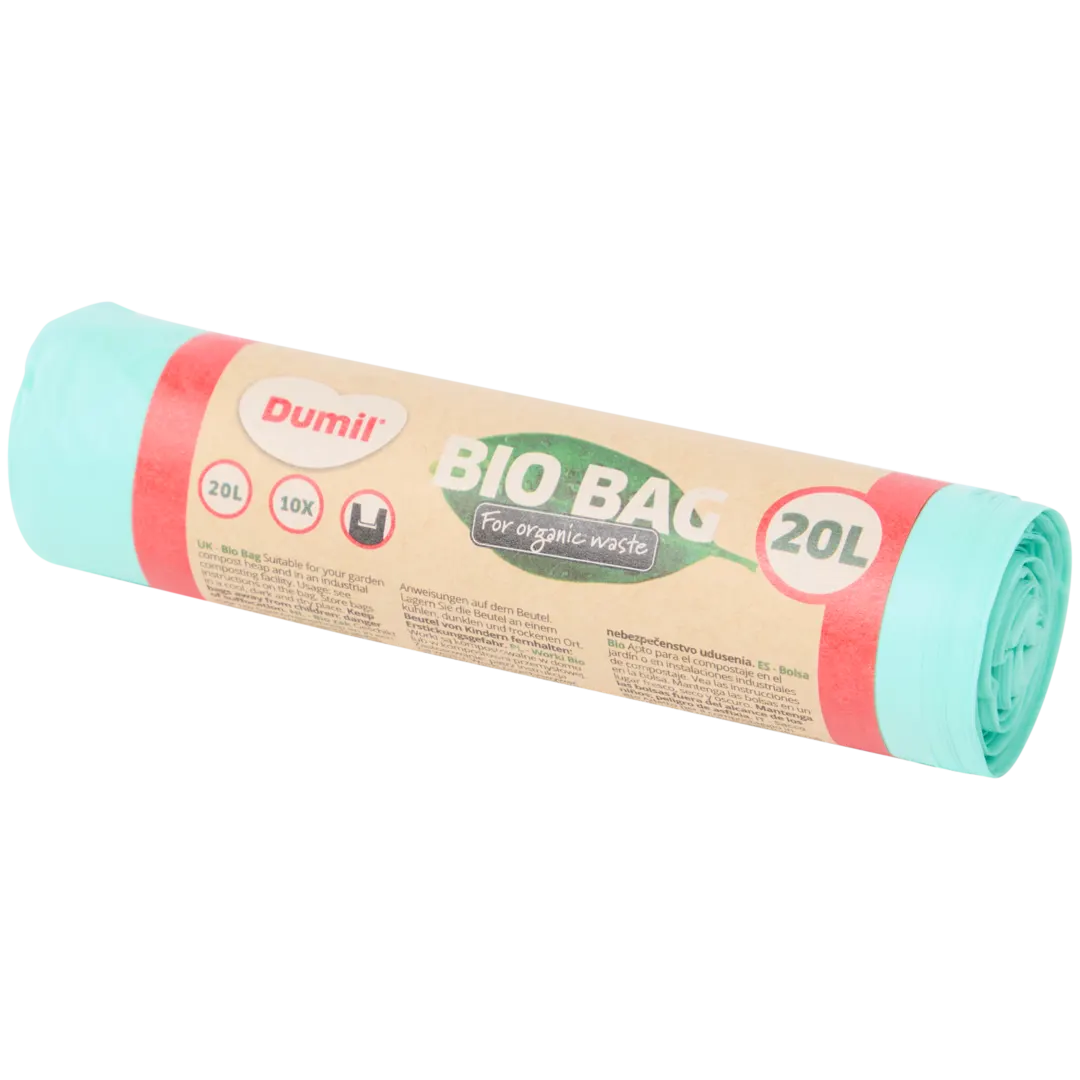 Dumil bio-afvalzakken 20 liter | 10 stuks