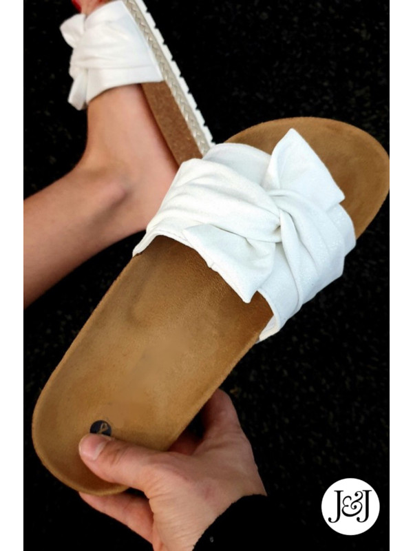 Nu-Pieds Nœud blancs ' Liv'