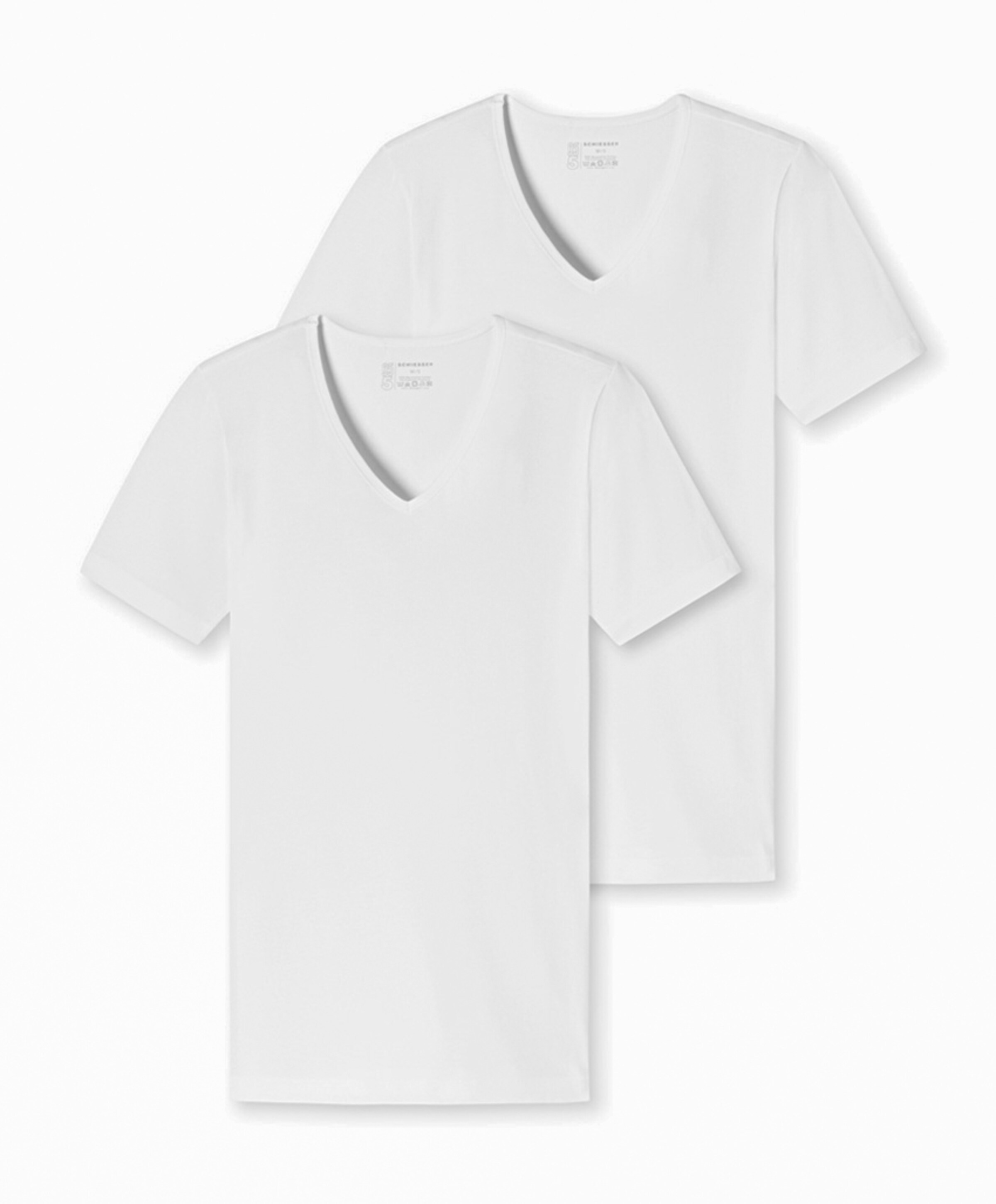 Schiesser Heren T-shirt wit