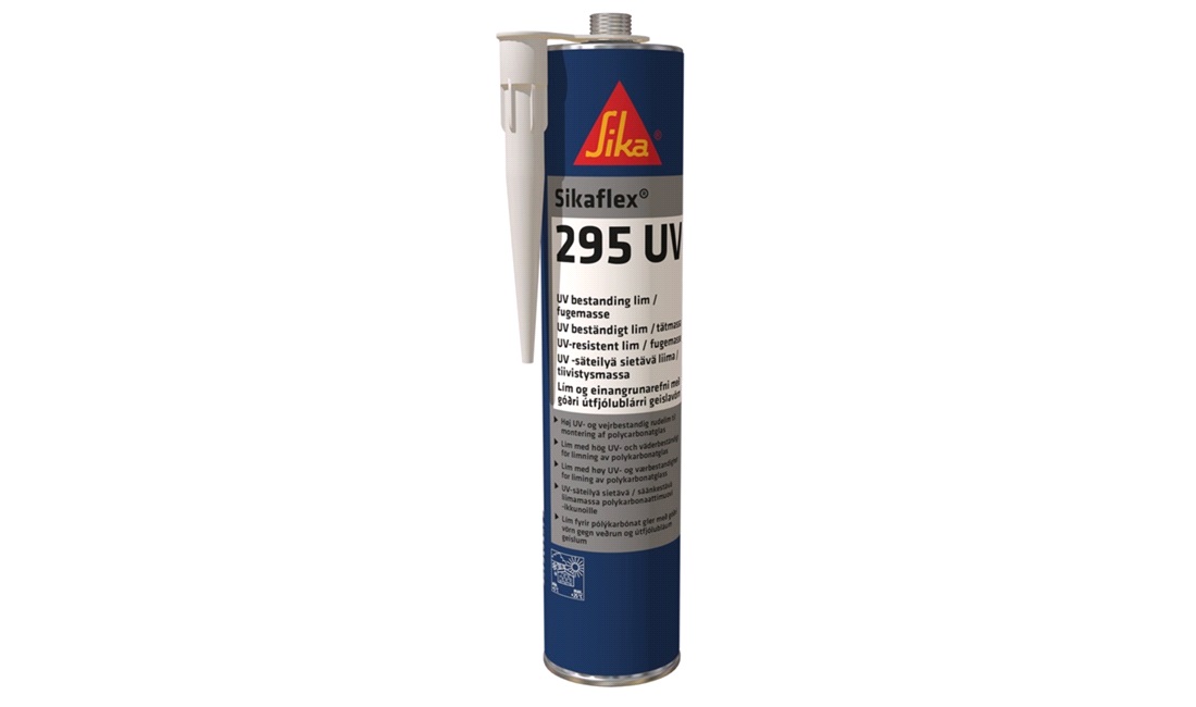 Sikaflex 295 UV Black Rudelim 300ml