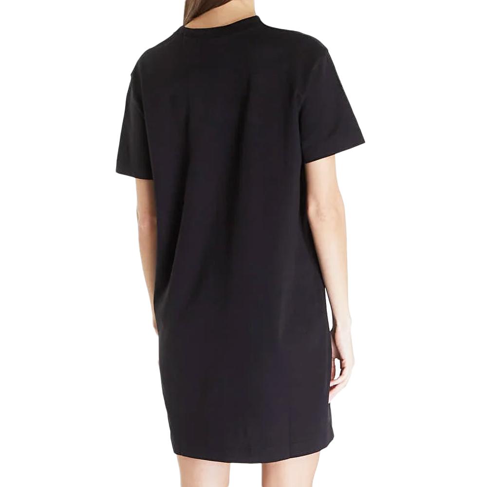 Calvin Klein Jeans Robe Noire Femme Calvin Klein Jeans Satin