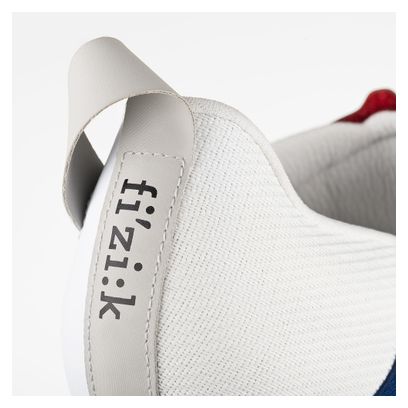 Chaussures de Triathlon Fizik Hydra Aeroweave Carbon Blanc/Bleu/Rouge