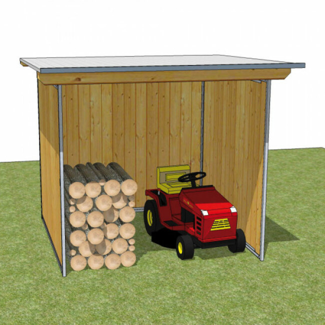 Abri de jardin en bois multi-usages