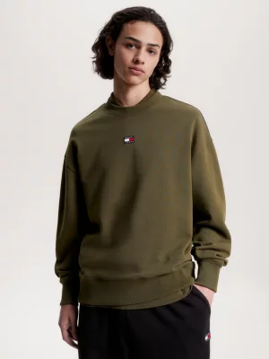 Moletom Badge Terry Relaxed Fit