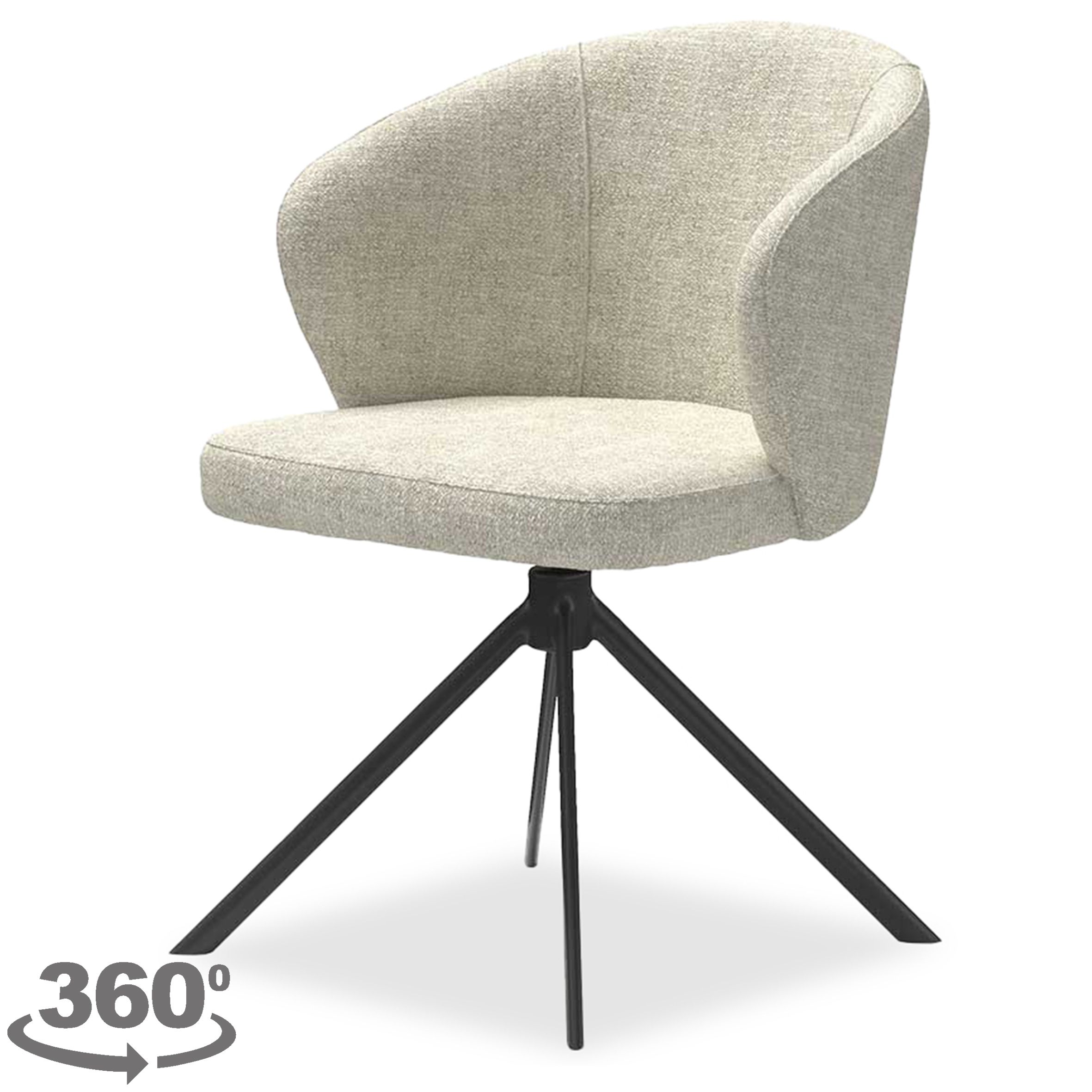 Eetkamerstoel Budel B57 x D58.5 x H81 cm