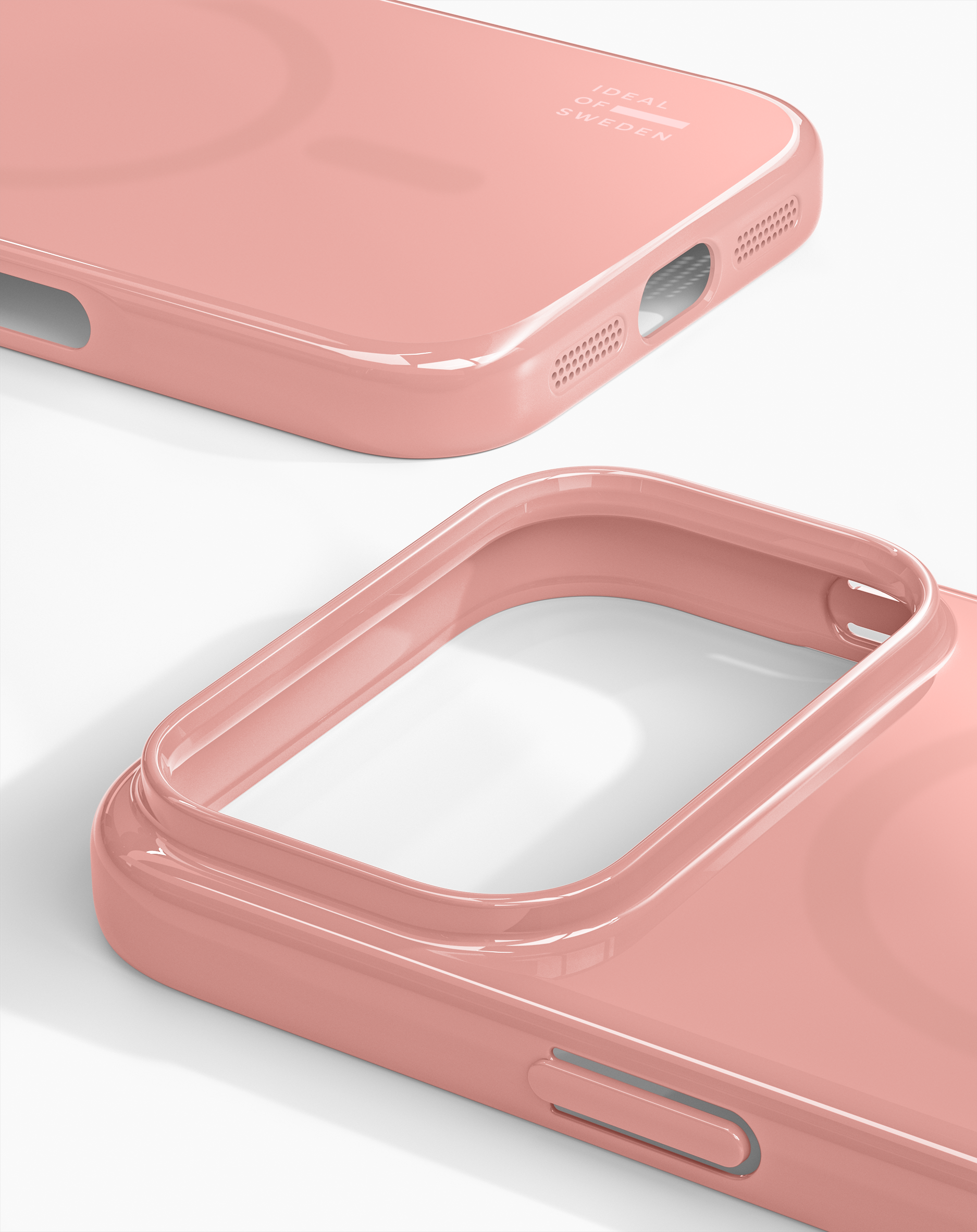 iPhone 17 Pro Max MagSafe Hardcase Hülle (IDSLCMS-I2567P-585) - Glossy Blush Pink