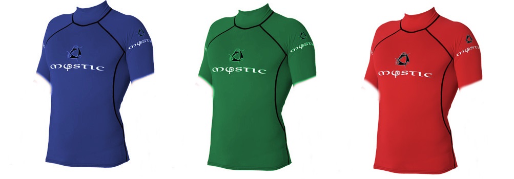 Mystic Venom Lycra taille L Vest S/S School Blue