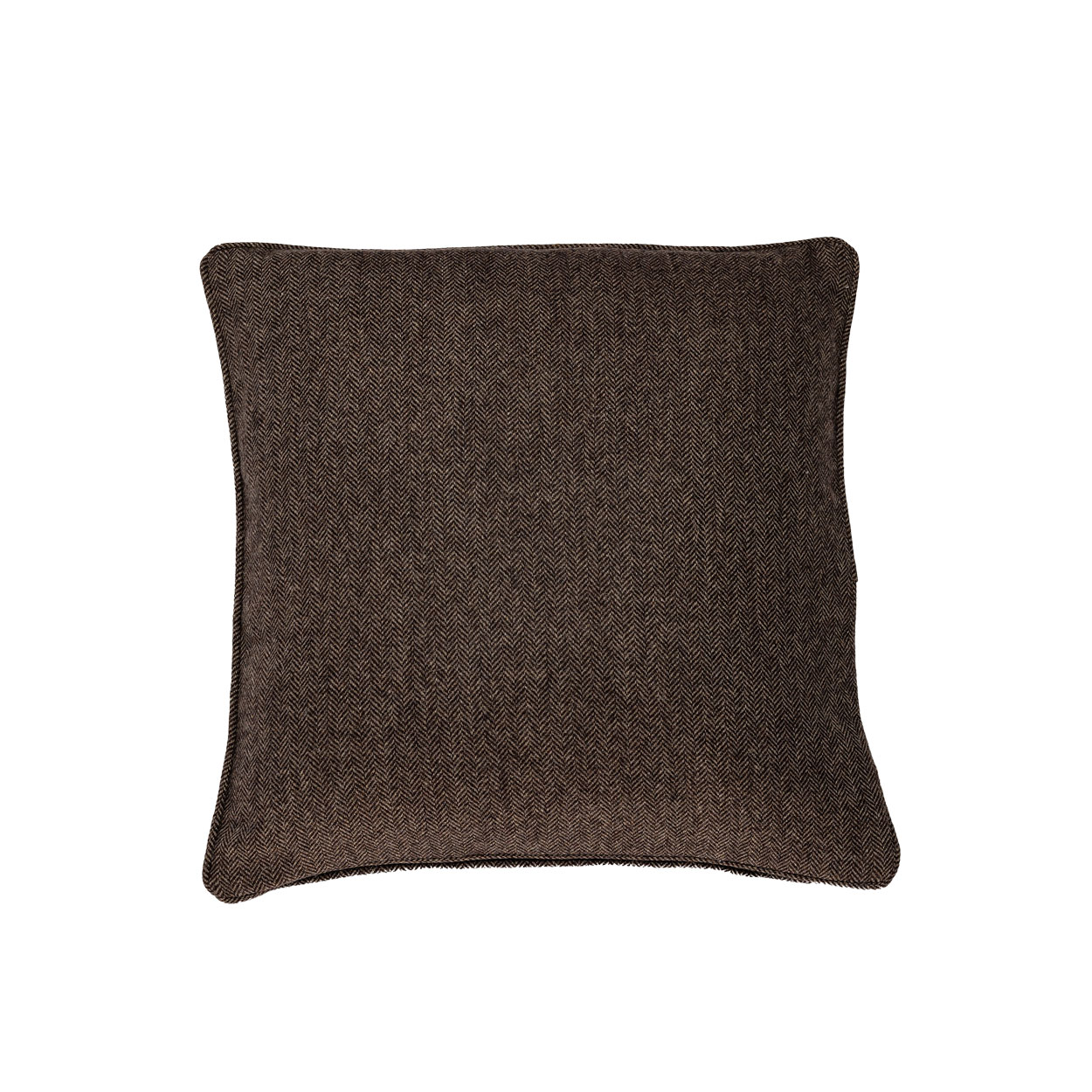 Kussen Herring wol natural dark