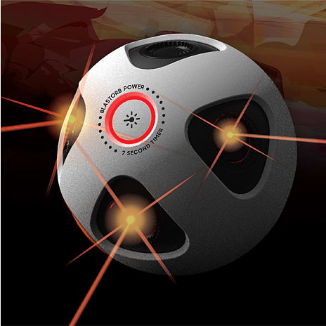 Sharper image laser tag blast orb