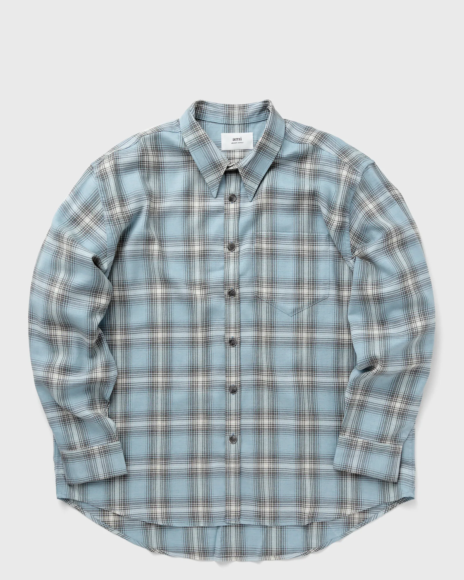 AMI Paris OVERSIZE OVERSHIRT WITH PATCH POCKET