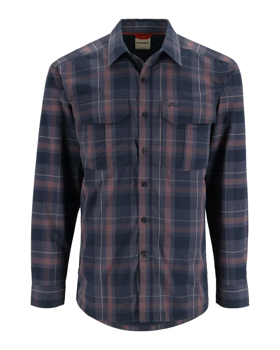Simms Simms Coldweather Shirt Selvedge Logan Plaid