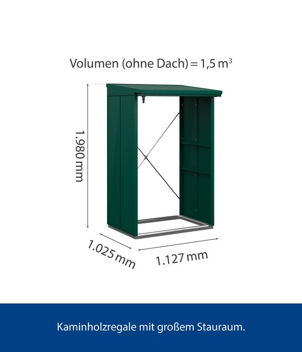 Hörmann Berry-Kaminholzregal Modern