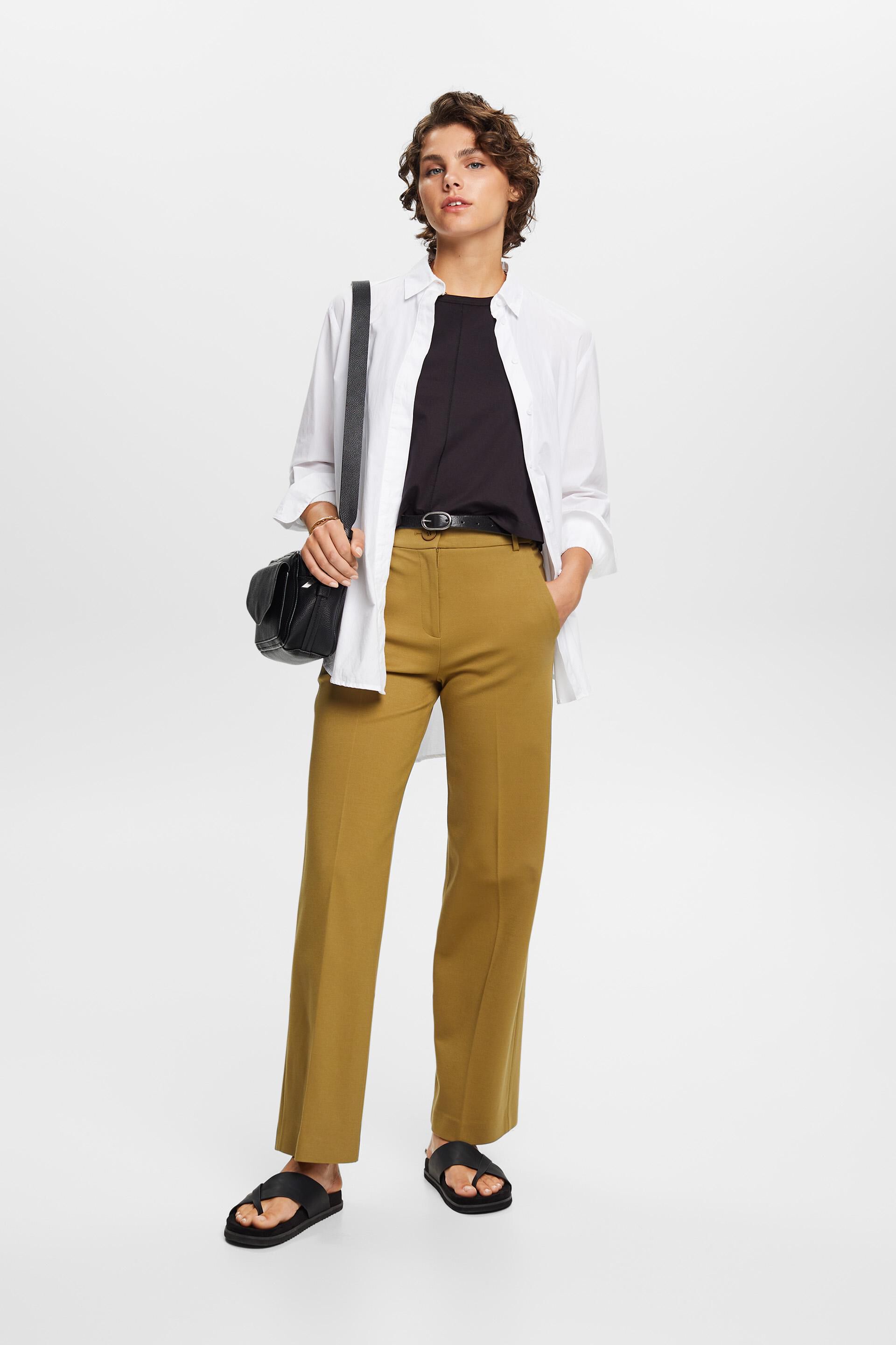 Pants woven