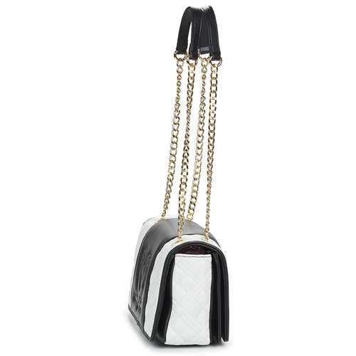 Love Moschino - QUILTED BICOLOUR Blanco / Negro