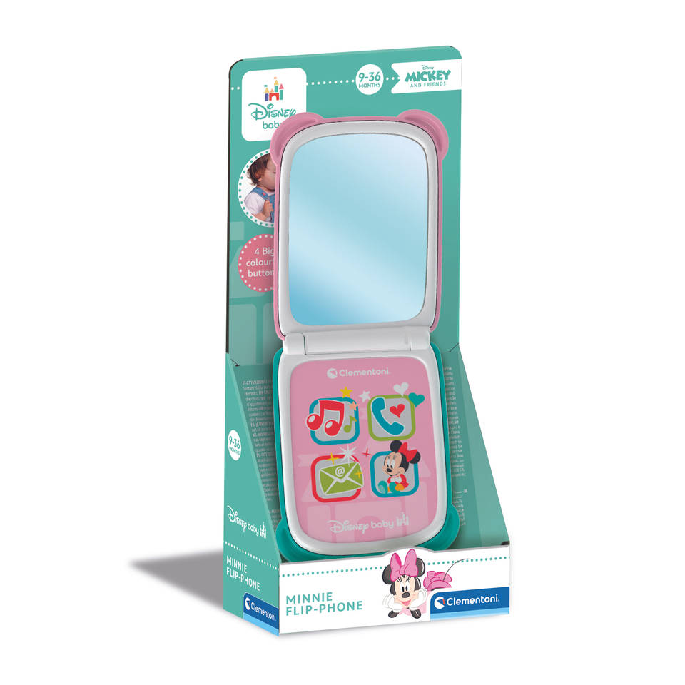 Clementoni Minnie Mouse fliptelefoon