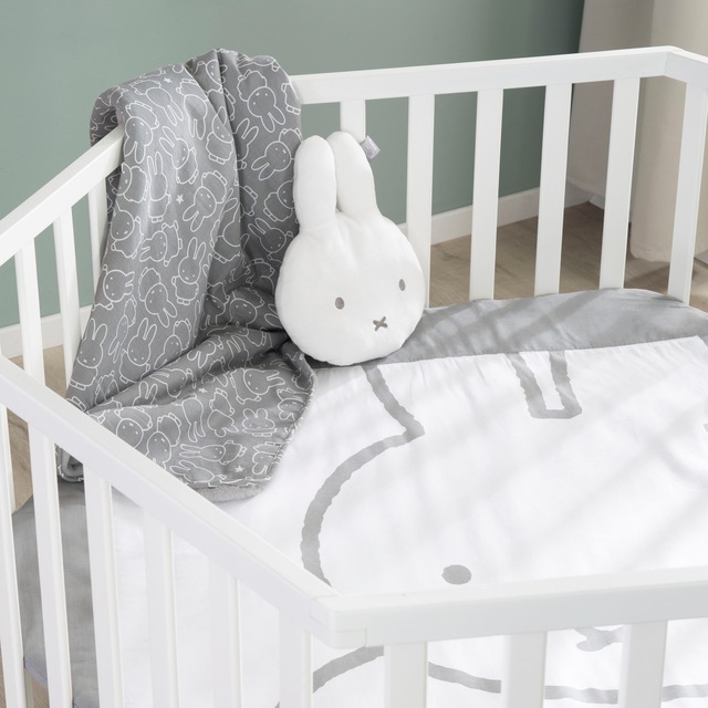 roba® Laufgitter »miffy®, weiss, 6-eckig« bis 15 kg mit Stoffeinlage
