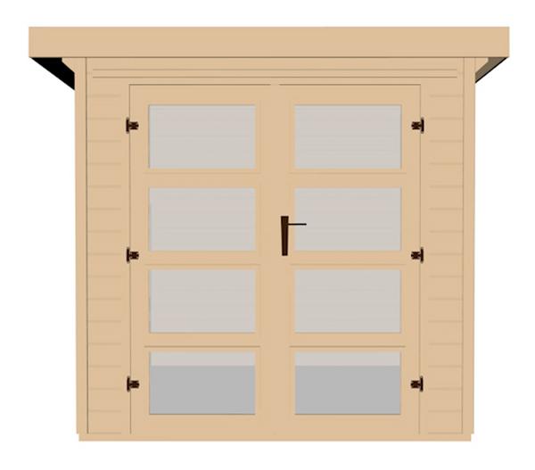 Weka Gartenhaus 321