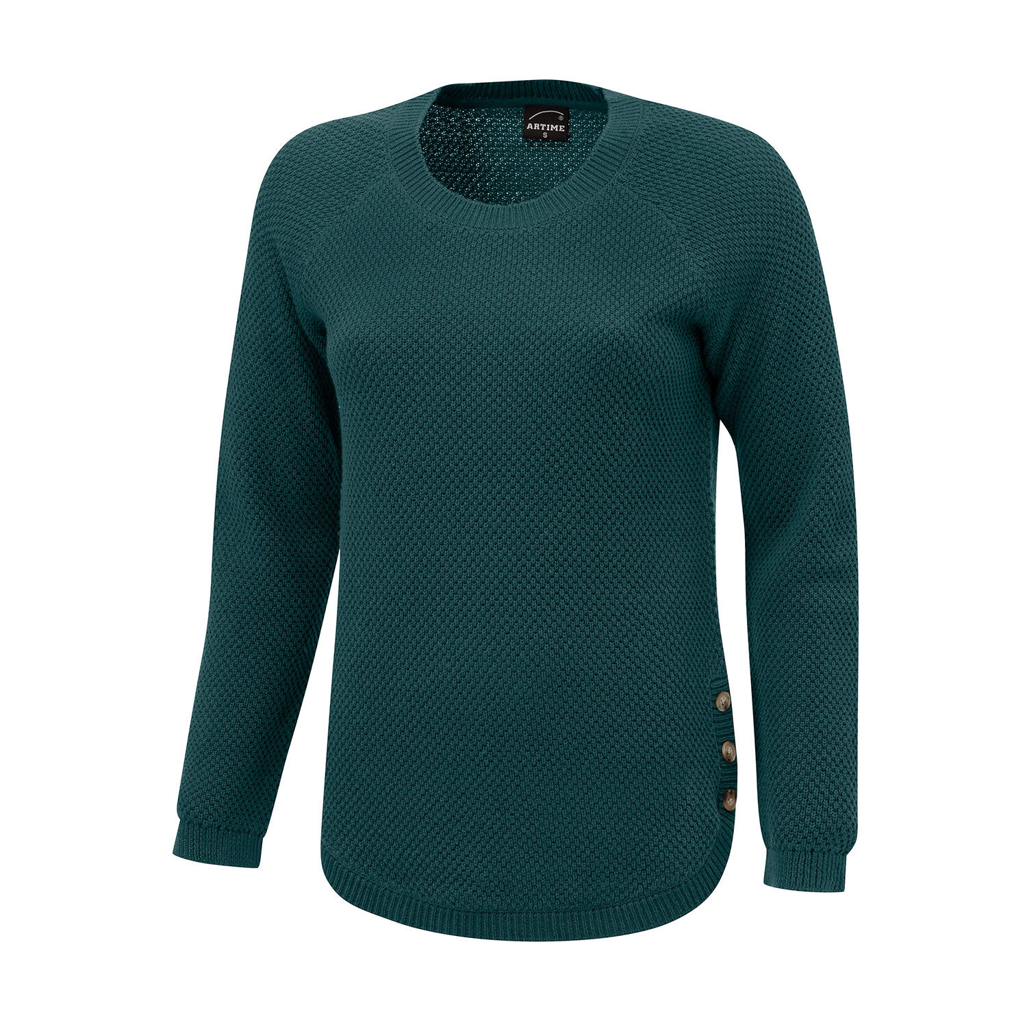 Damen Strickpullover mit Struktur