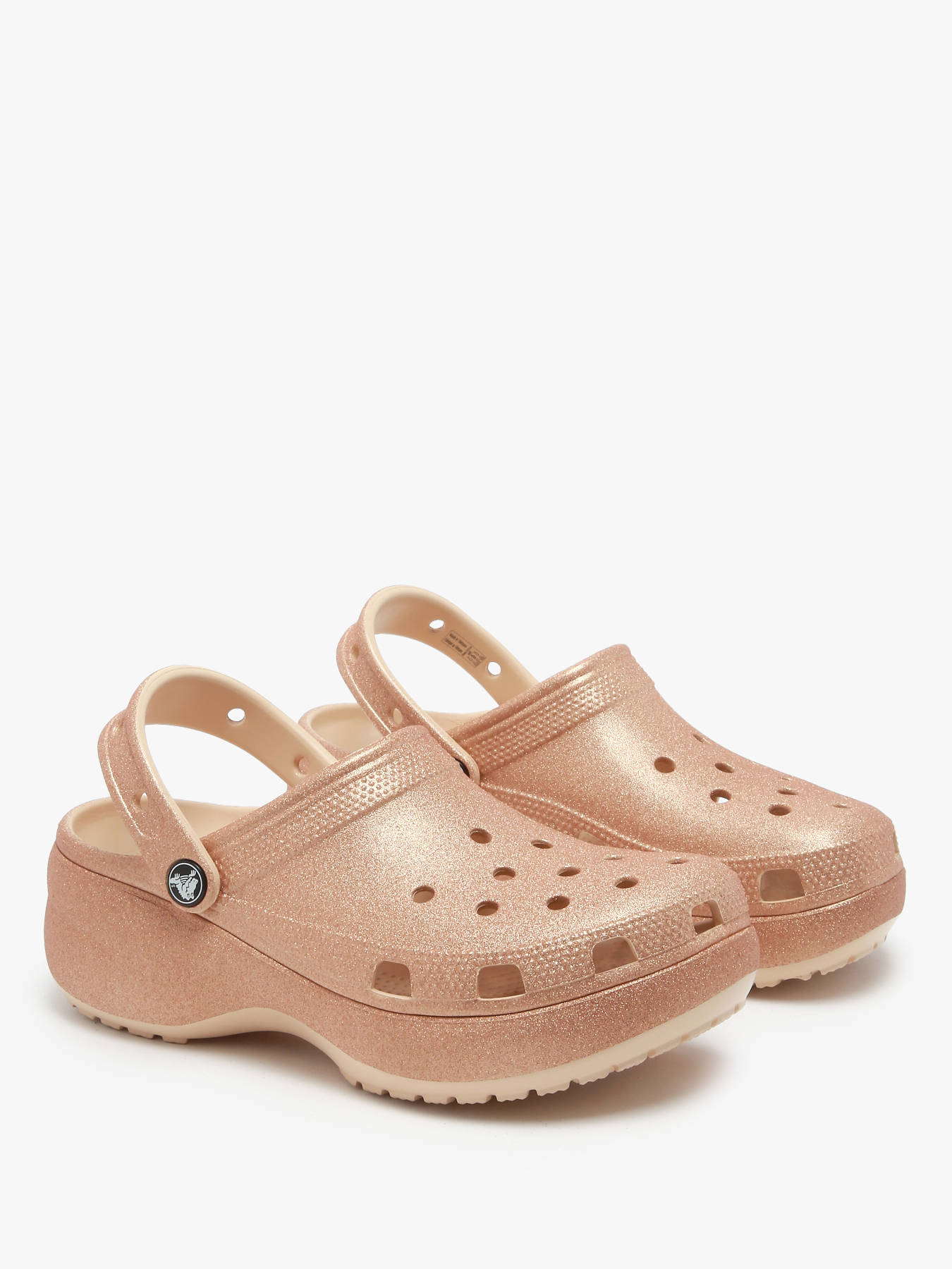 Mules Classic Platform Glitter CROCS