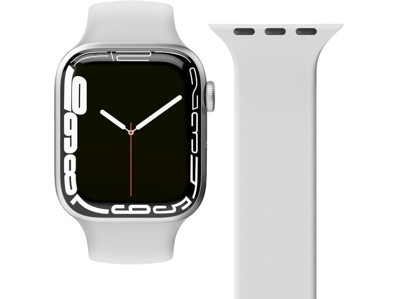 Vonmählen Solo Loop Apple Watch S 38/40/41 mm Light Gray Armband für Apple Watch 38/40/41 mm