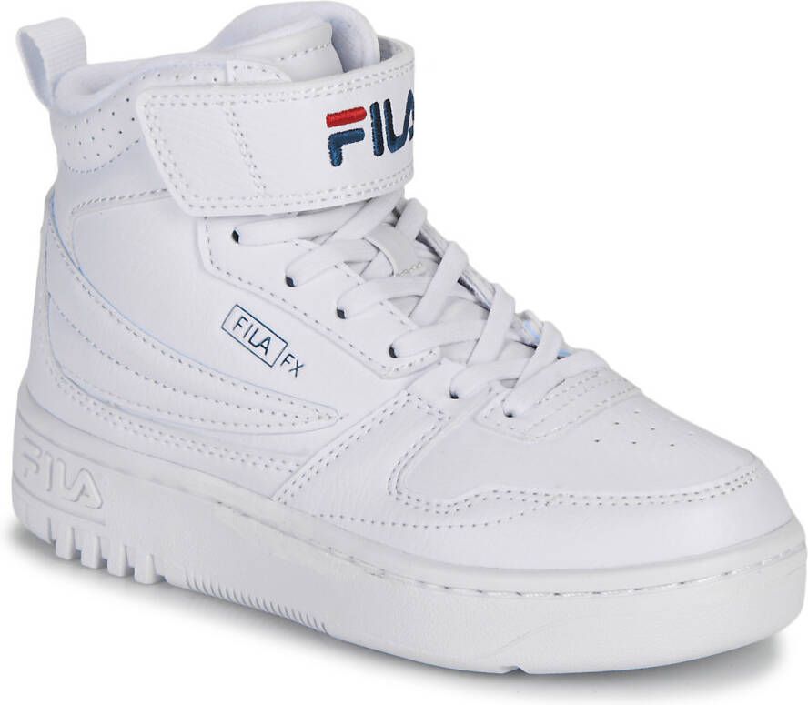 Fila FXventuno sneakers wit Jongens Meisjes Leer Meerkleurig 34