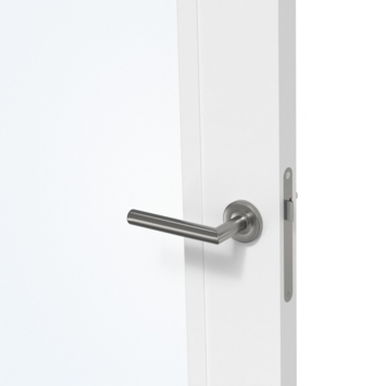 Arne & Bodil binnendeur ABD501 blank glas - wit afgelakt - glaslat wit