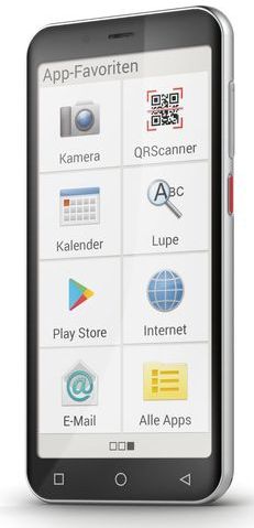 Emporia - Smart 5 Mini - Smartphone - Zwart - 64 GB - 4G
