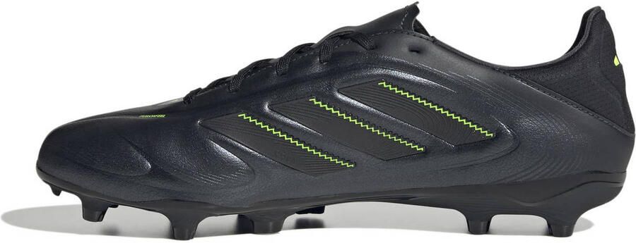 Adidas Copa Pure III League Gras Kunstgras Voetbalschoenen (MG) Zwart Donkergrijs Groen