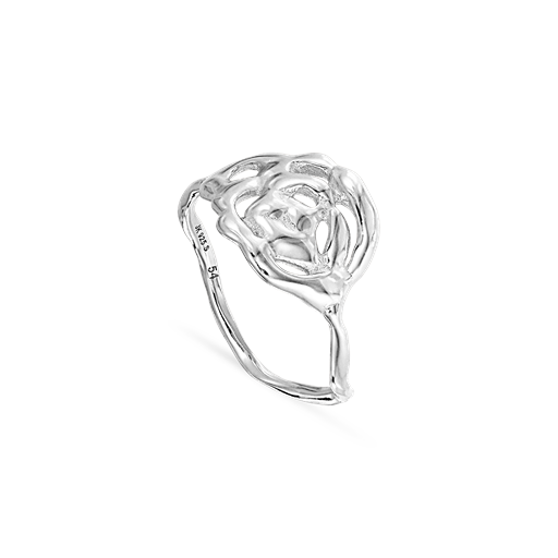 Jane Kønig Rose Ring, Silver, 54