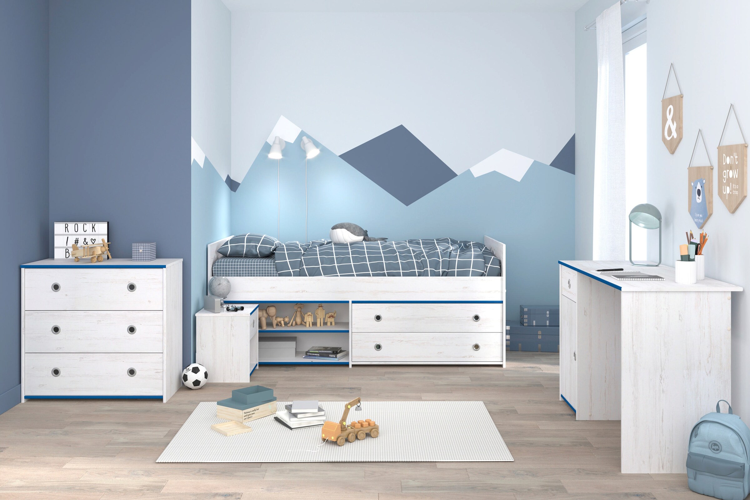 PARISOT Kinderzimmer-Set 4-tlg. 