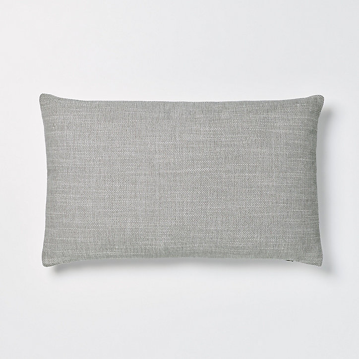 Coussin GoodHome Tiga gris 30 x 50 cm