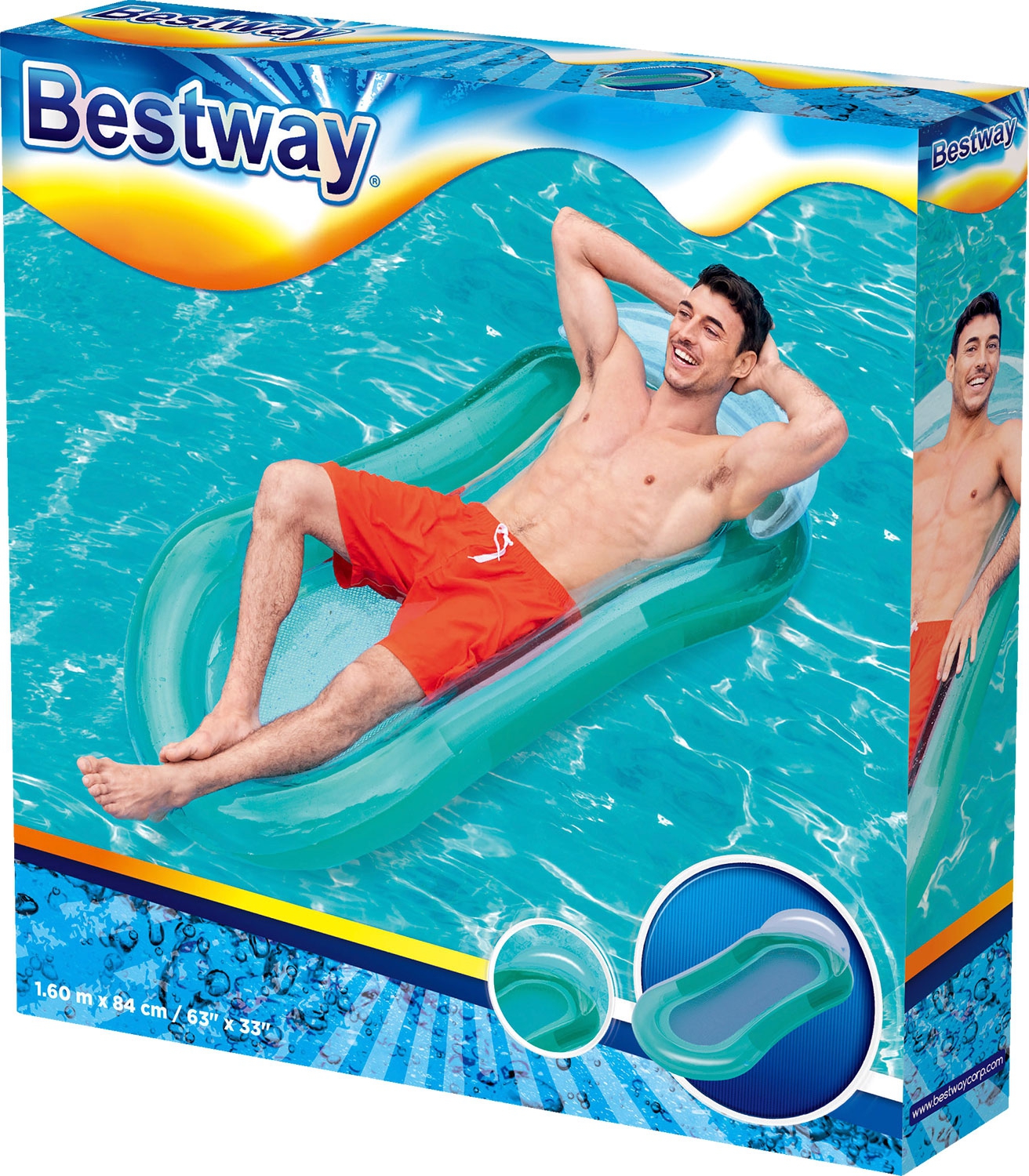 Bestway Luftmatratze / Wasserliege - farblich sortiert 1 Stk