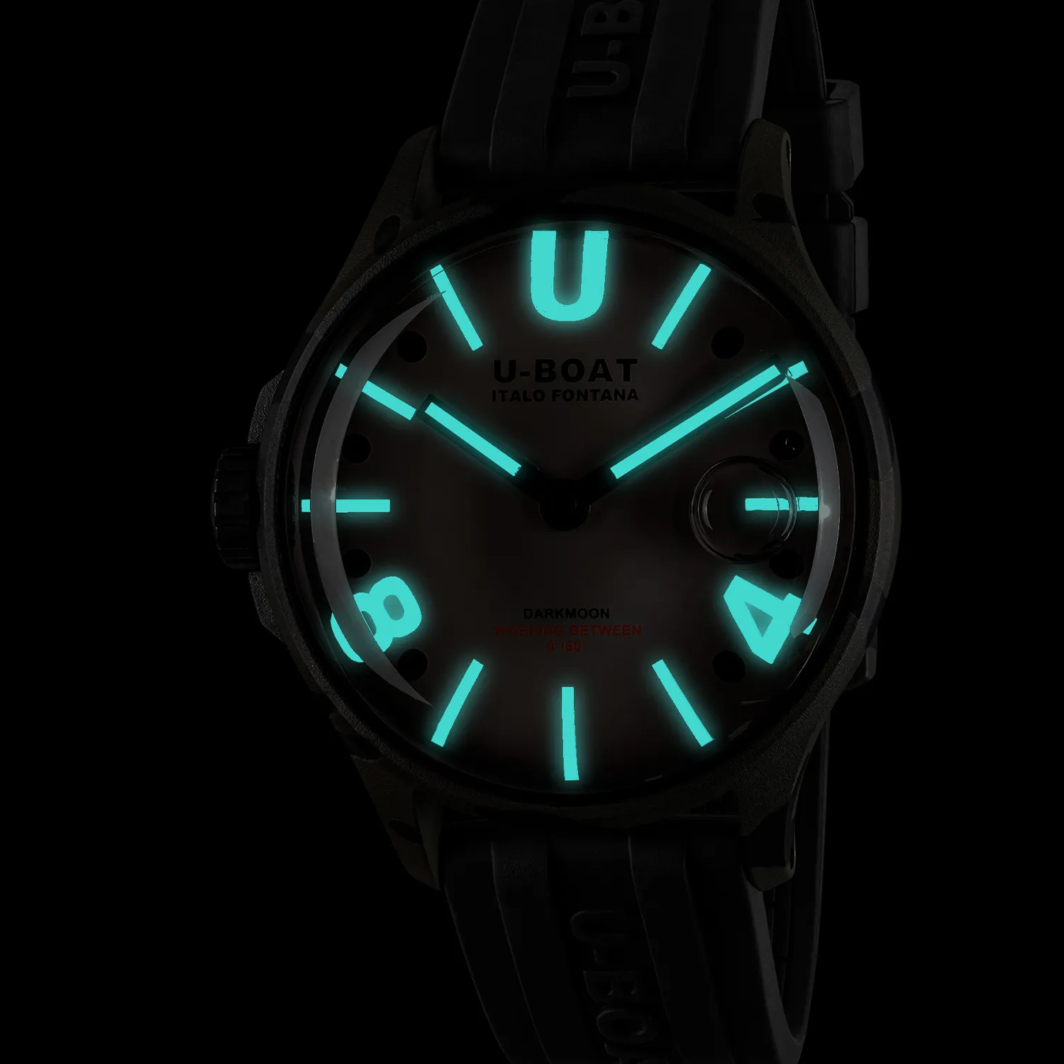 U-BOAT Darkmoon Black Camouflage 40mm U9552