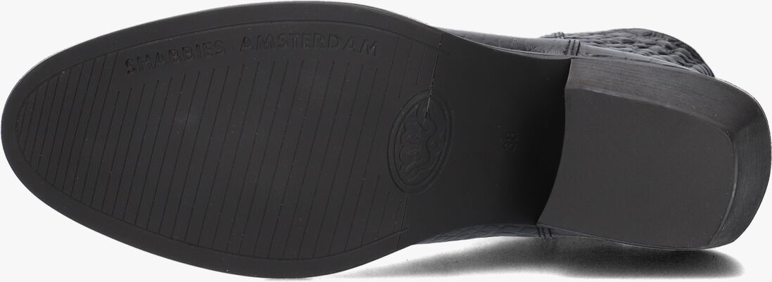 SHABBIES zwarte shabbies enkellaarsjes juul ankle boot