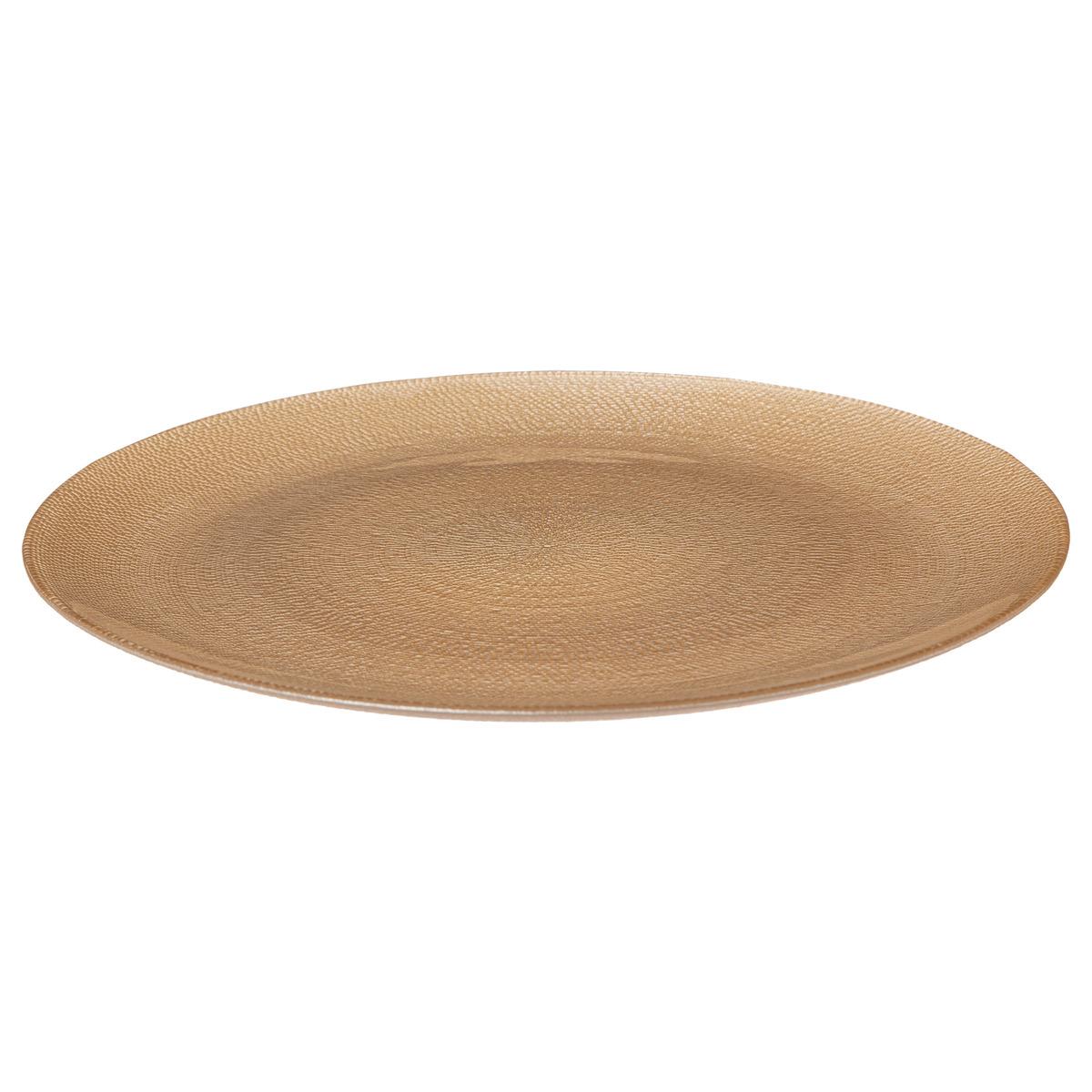 ASSIETTE PLATE AURORE OR D.28CM