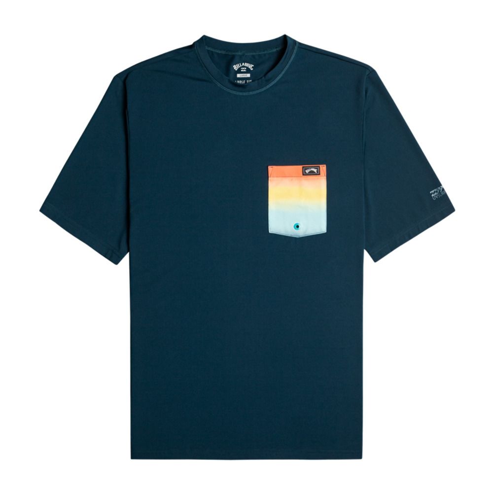 Billabong TEAM POCKET - Tee-shirt Homme navy