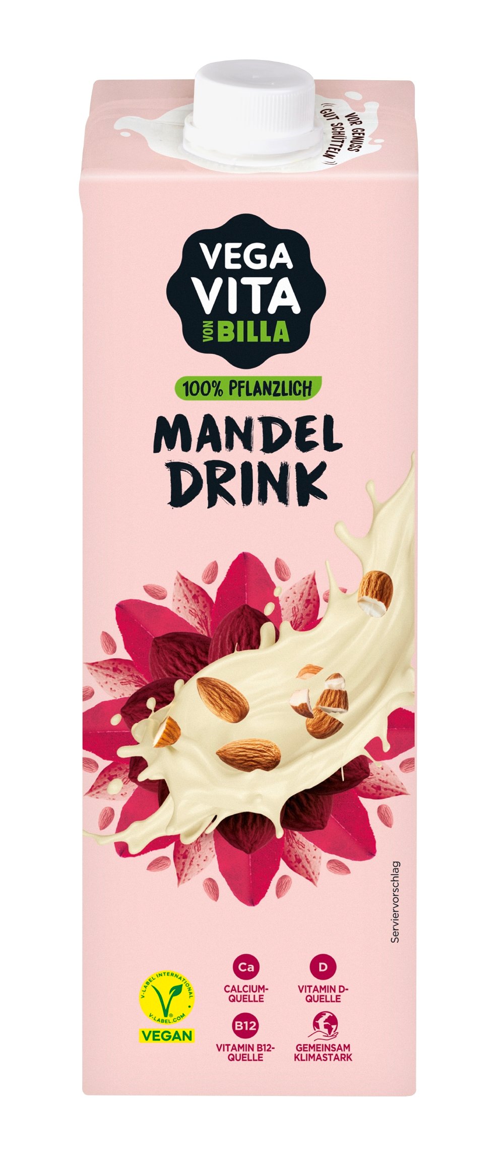 Vegavita Mandeldrink mit Calcium