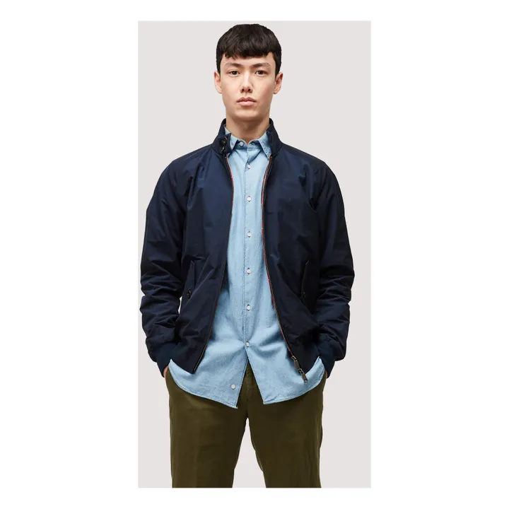 Baracuta Veste G9 Harrington | Bleu marine