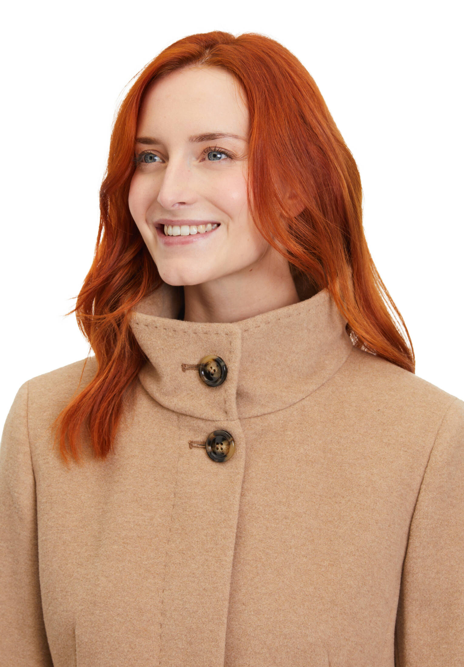 Gil Bret| Damen Wolljacke mit Stehkragen