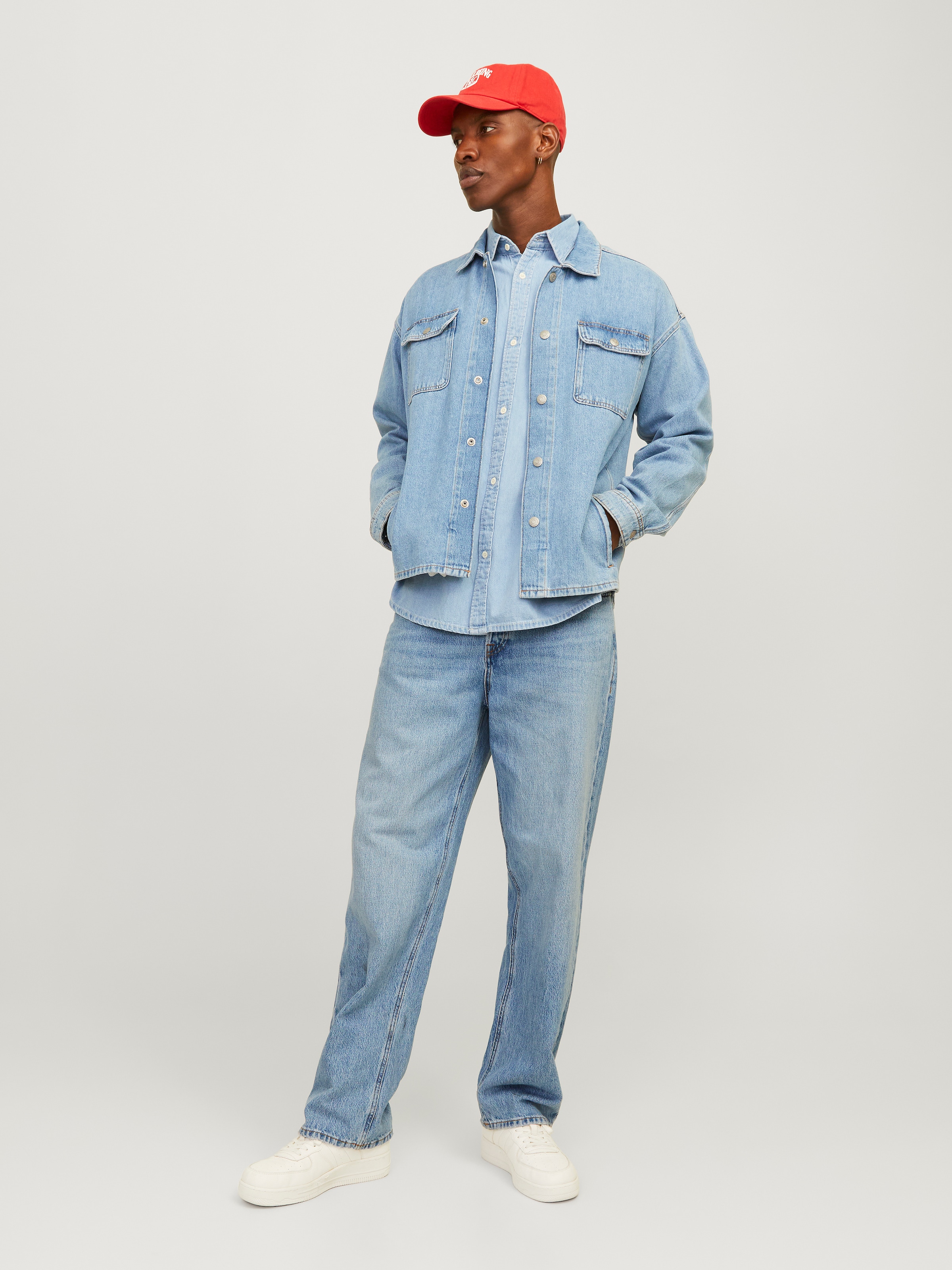 Jack & Jones Relax-fit-Jeans »JJIALEX mit cleanem Look und Taschenvielfalt« Baumwolle, relax fit
