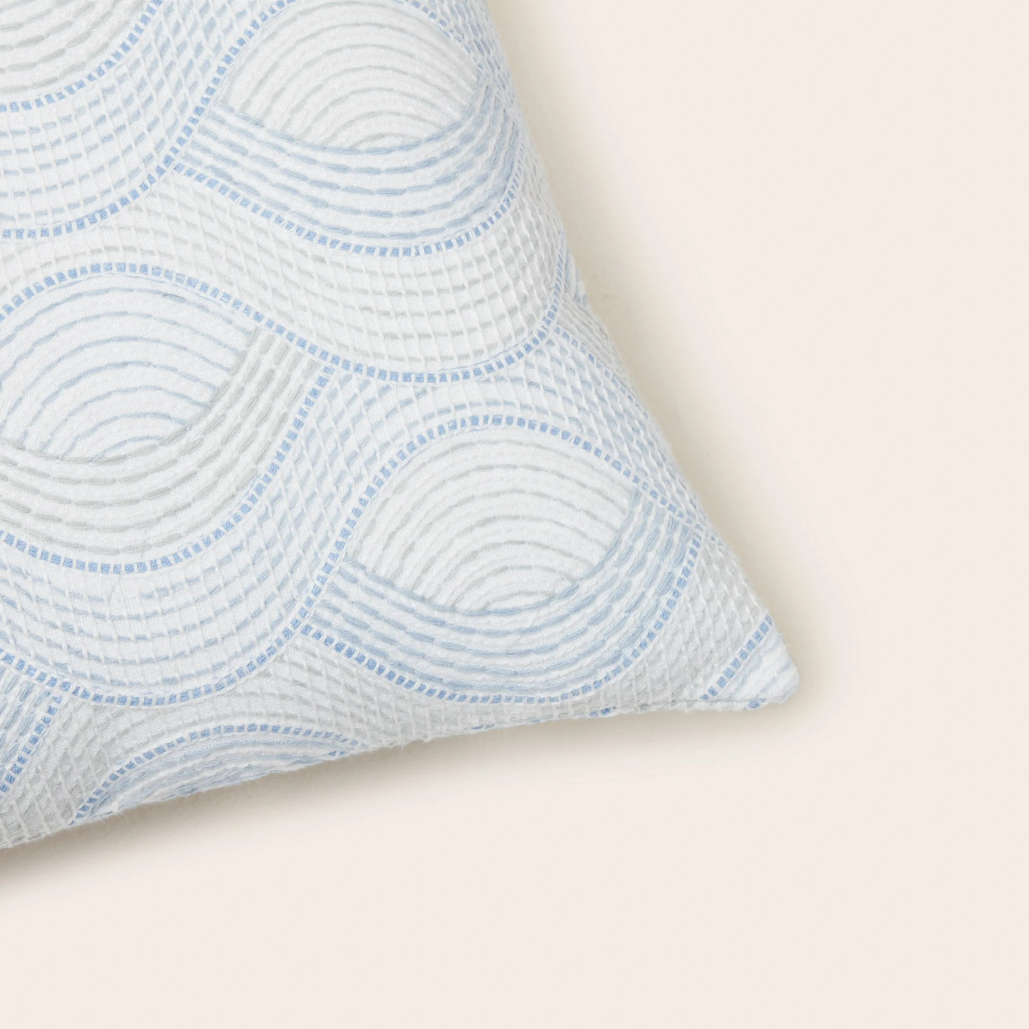 KAMARIE - Housse de coussin | Bleu