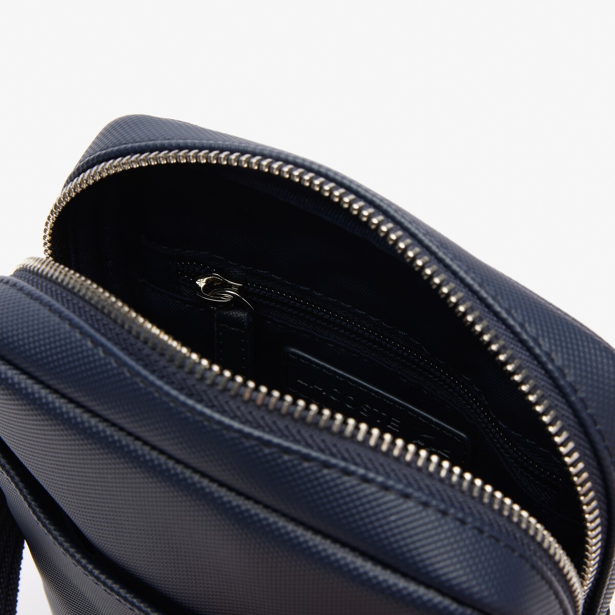 LACOSTE<br>Bolsa de tecido acolchoado masculina clássica