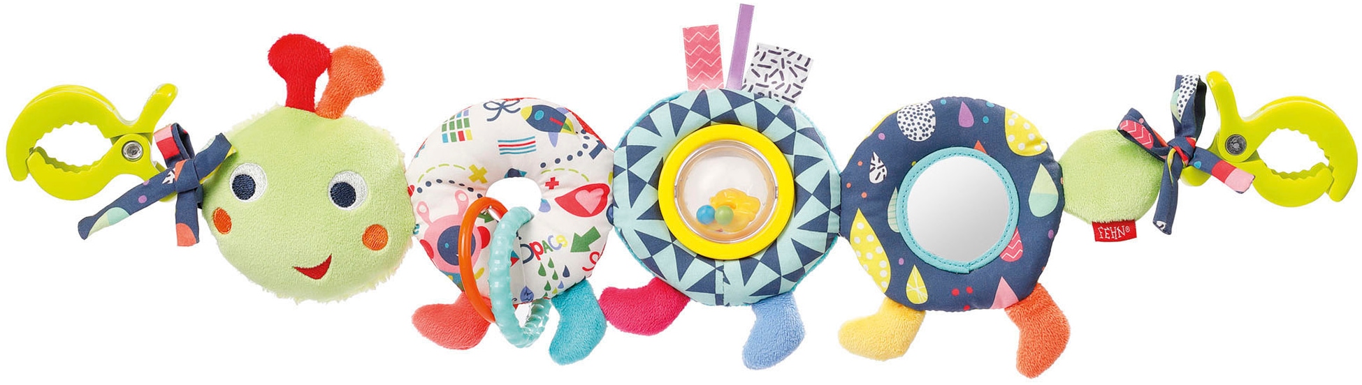 Fehn Kinderwagenkette »COLOR Friends, Raupe«