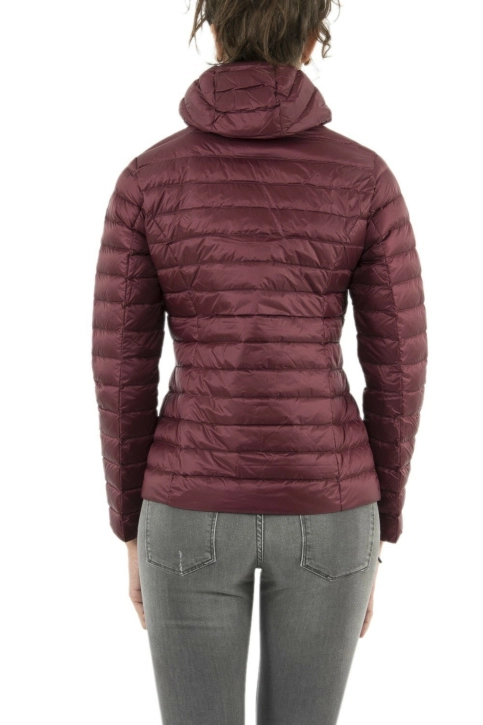 Doudounes jott doudoune cloe ml capuche 311 aubergine