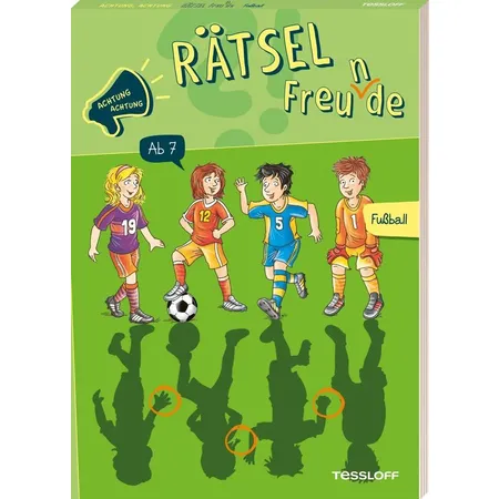 Tessloff Achtung, AchtungRätselfreu(n)de! Fußball